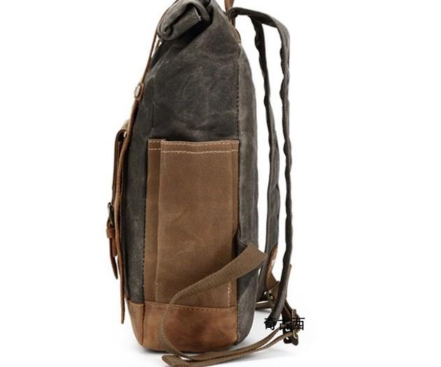 men's small canvas backpack